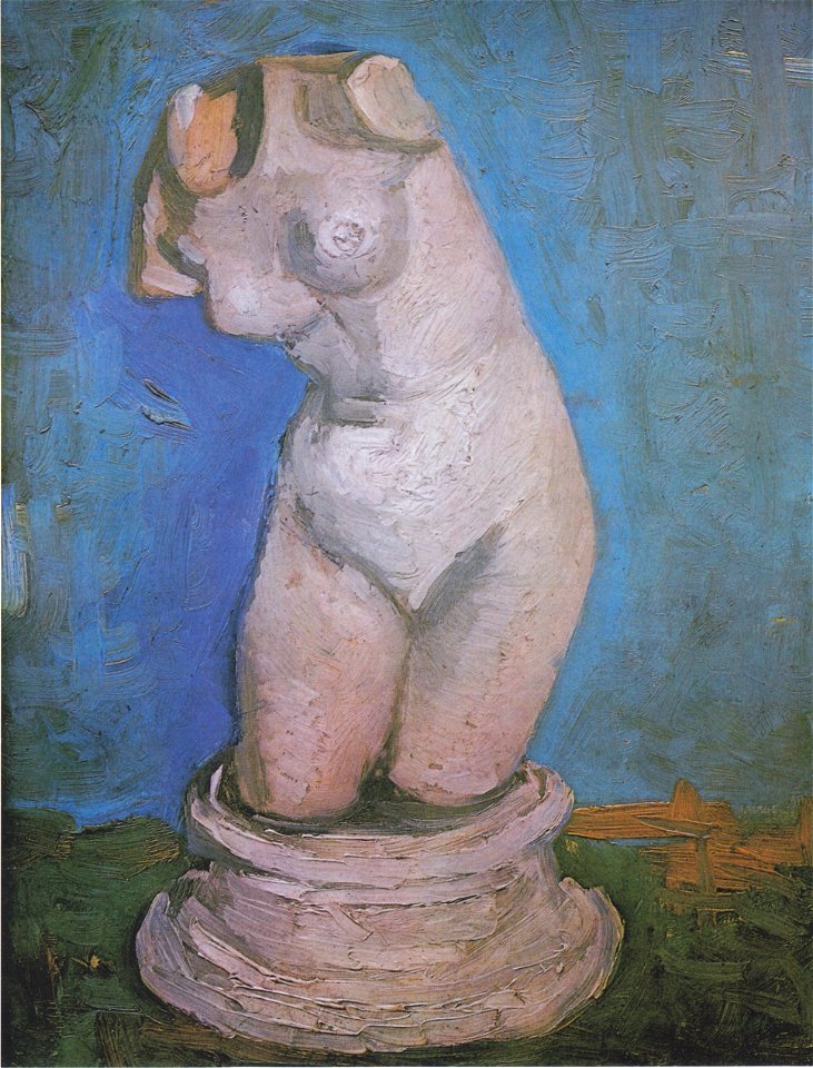 Van Gogh - Gipstorso (weiblich)1