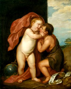 Van Dyck - The Infant Christ and St John the Baptist c. 1639