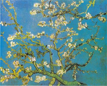 Van Gogh - Blühende Mandelbaumzweige