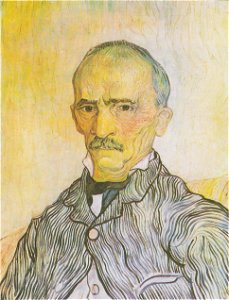 Van Gogh - Bildnis des Oberaufsehers Trabuc im Hospital Saint-Paul