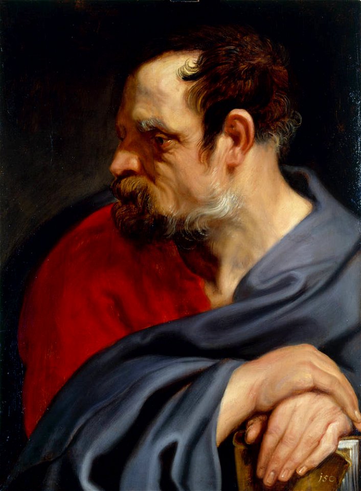 Van Dyck - Der Apostel Matthias, Um 1618-20