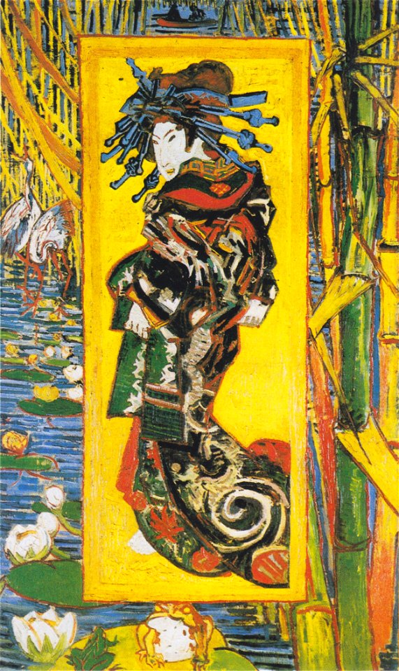 Van Gogh - Oiran (Nach Kesaï Eisen)