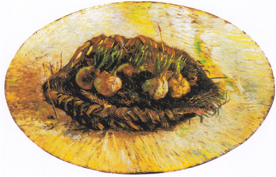 Van Gogh - Korb mit Blumenzwiebeln