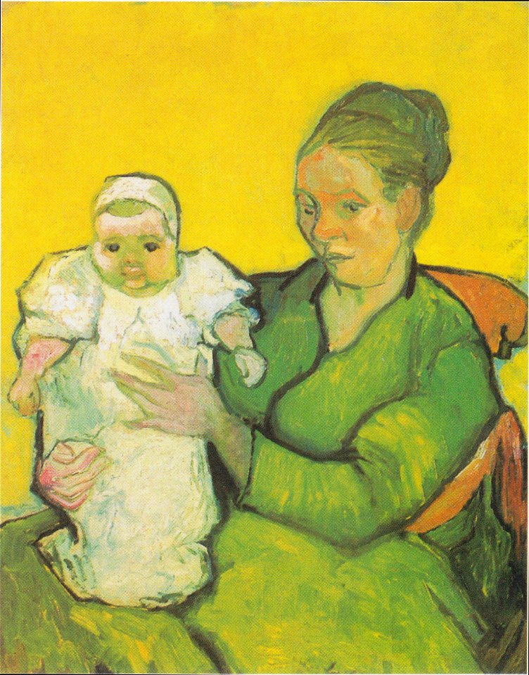Van Gogh - Madame Augustine Roulin mit Baby
