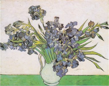 Van Gogh - Vase mit Schwertlilien