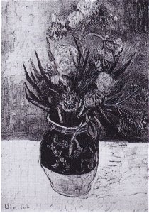 Van Gogh - Vase mit Oleander
