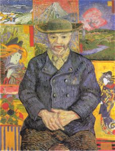 Van Gogh - Bildnis Pére Tanguy