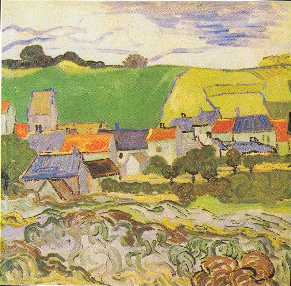 Van Gogh - Blick auf Auvers