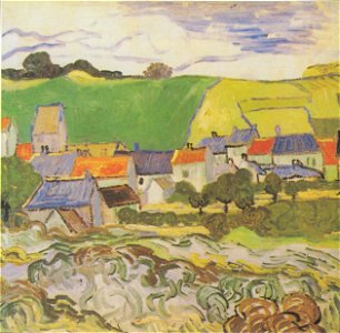 Van Gogh - Blick auf Auvers