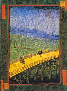 Van Gogh - Die Brücke im Regen (nach Hiroshige)