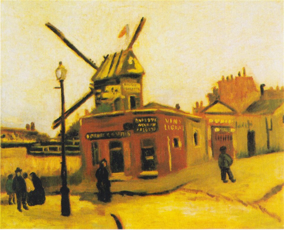 Van Gogh - Le Moulin de la Galette1