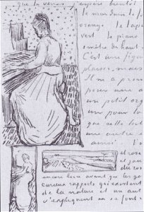 Van Gogh - Marguerite Gachet am Klavier1