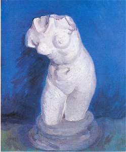 Van Gogh - Gipstorso (weiblich)