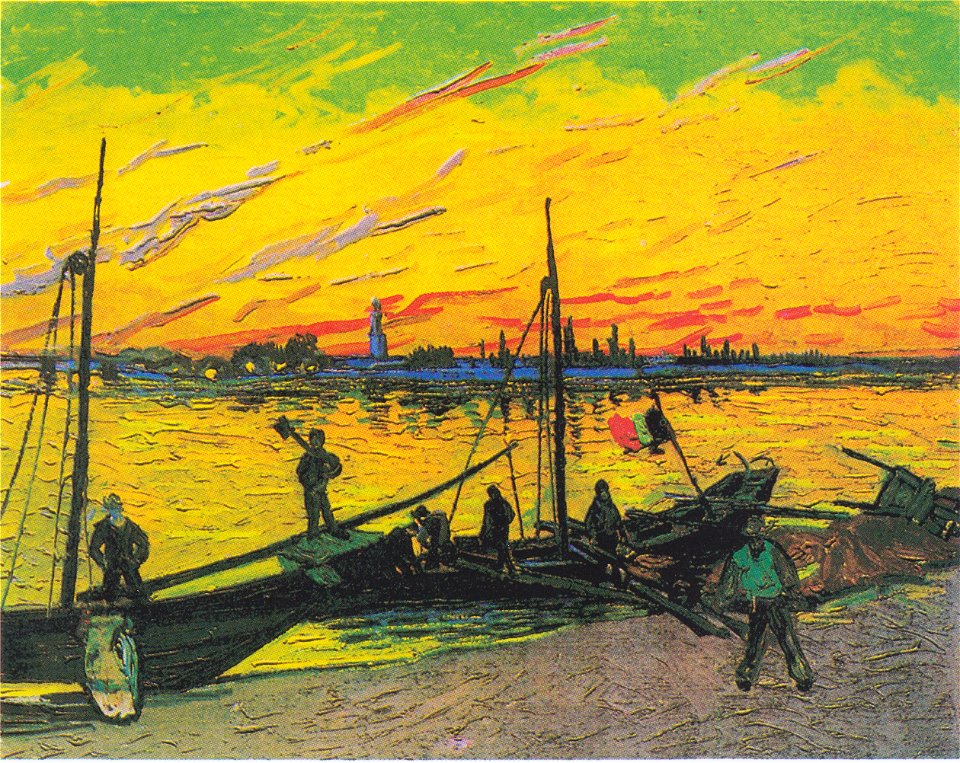 Van Gogh - Kohlenkähne