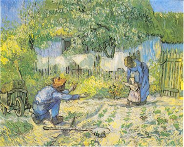 Van Gogh - Erste Schritte (nach Millet)
