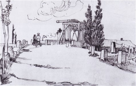 Van Gogh - Die Brücke von Langlois in Arles
