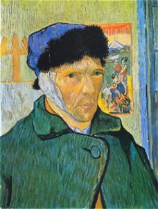 Van Gogh - Selbstbildnis mit verbundenem Ohr