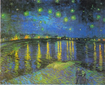 Van Gogh - Sternennacht über der Rhône