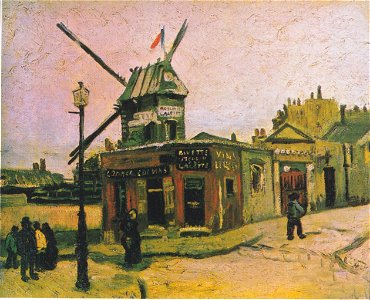 Van Gogh - Le Moulin de la Galette2