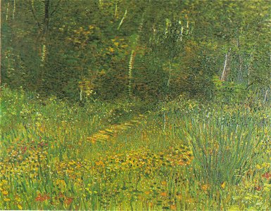 Van Gogh - Park in Asnières im Frühling