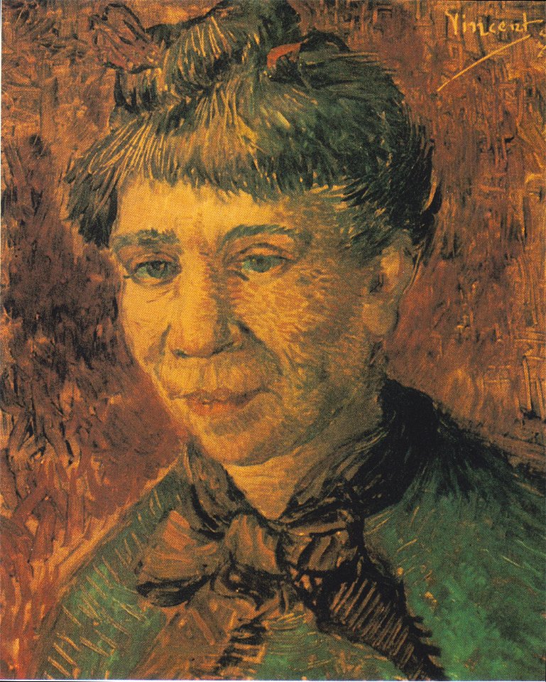 Van Gogh - Bildnis einer Frau (Madame Tangux)