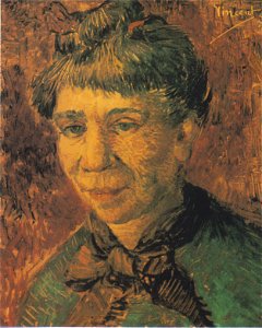 Van Gogh - Bildnis einer Frau (Madame Tangux)