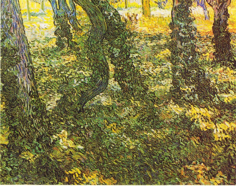 Van Gogh - Unterholz mit Efeu
