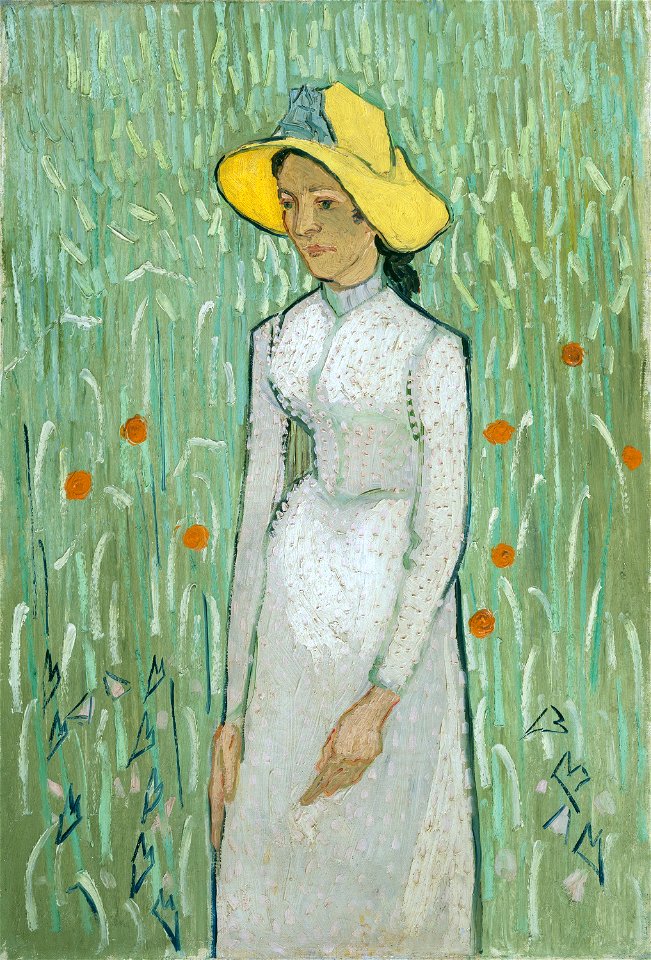 Girl in White by Vincent Van Gogh - NGA