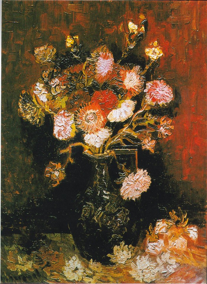 Van Gogh - Vase mit Astern und Phlox