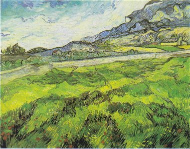 Van Gogh - Grünes Weizenfeld
