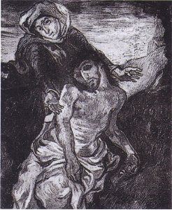Van Gogh - Pietà (nach Delacroix)1