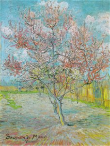 Van Gogh - Blühender Pfirsichbaum