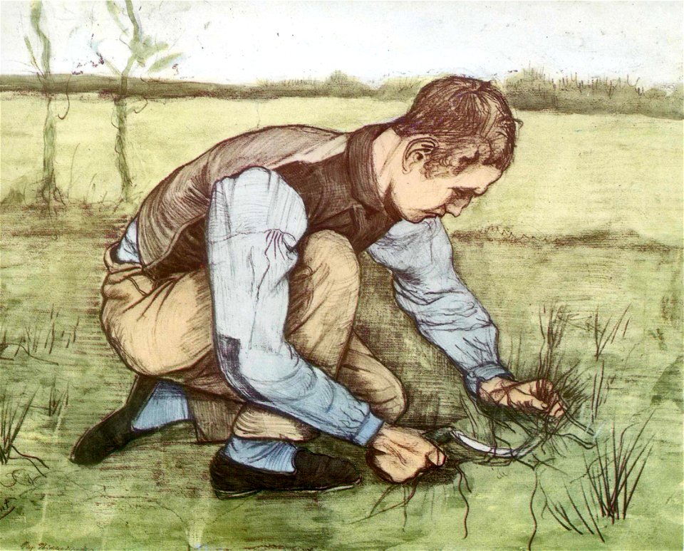 Van Gogh - Grassnijder