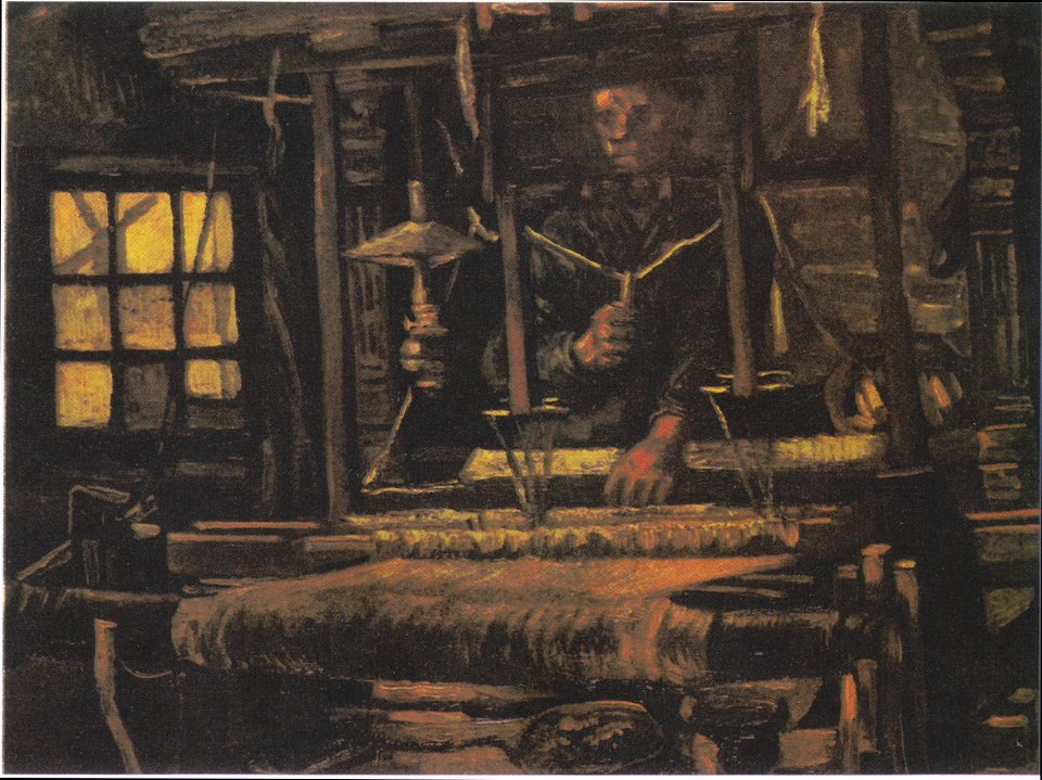 Van Gogh - Weber vor geschlossenem Fenster
