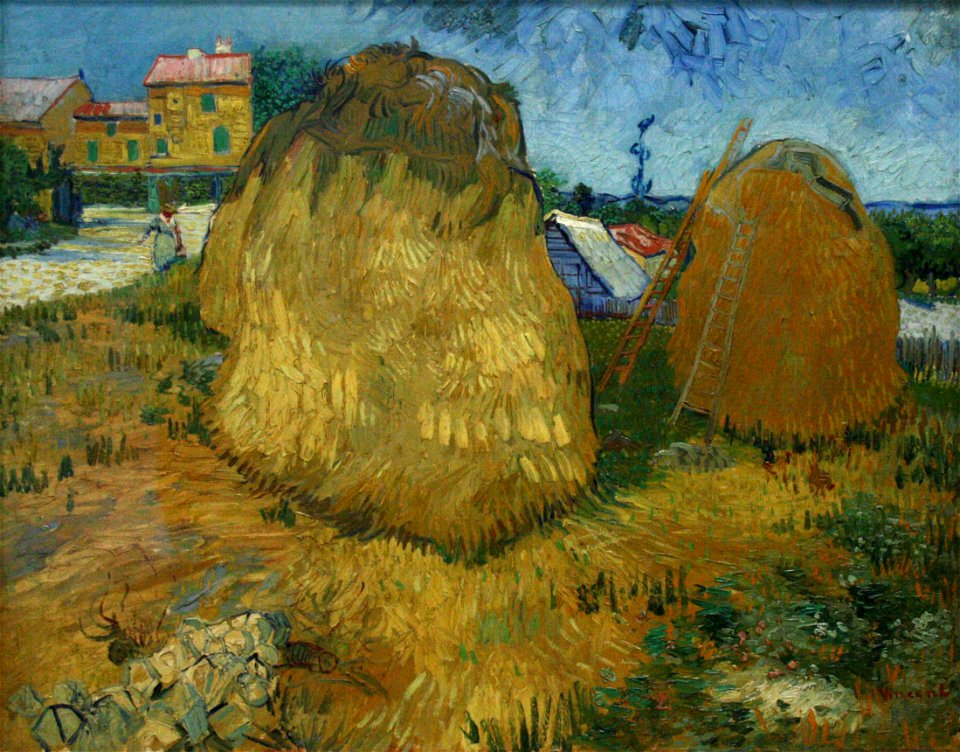 Wheat stacks in Provence
