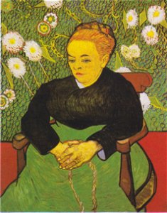 Van Gogh - La Berceuse (Augustine Roulin)3