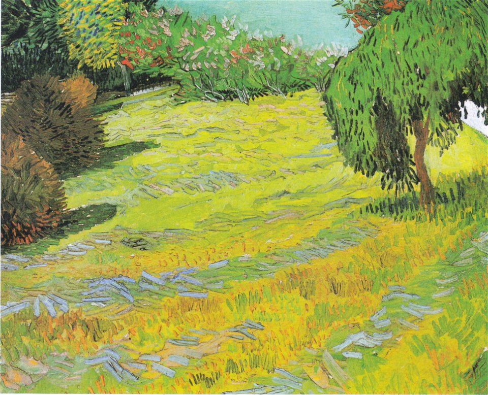Van Gogh - Wiese mit Trauerweide