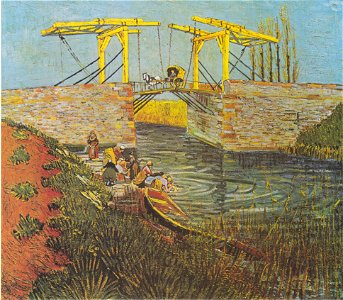 Van Gogh - Die Brücke von Langlois in Arles2