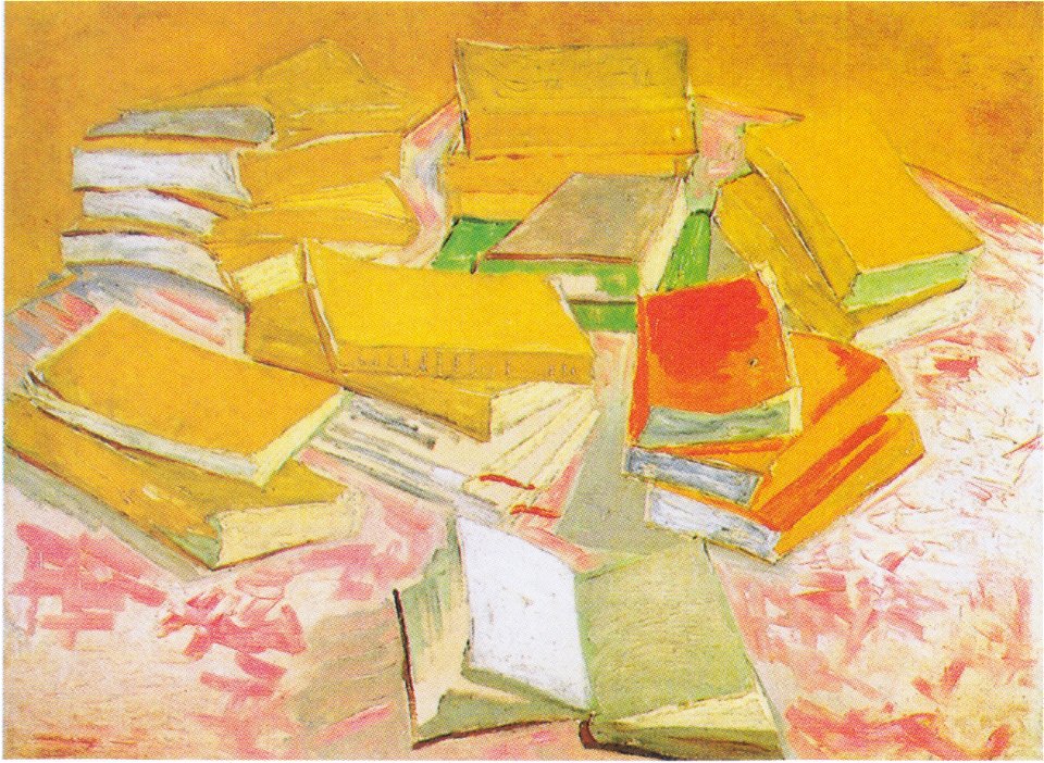 Van Gogh - Stillleben mit französischen Romanen
