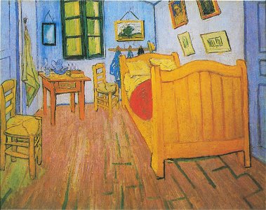Van Gogh - Vincents Schlafzimmer in Arles1