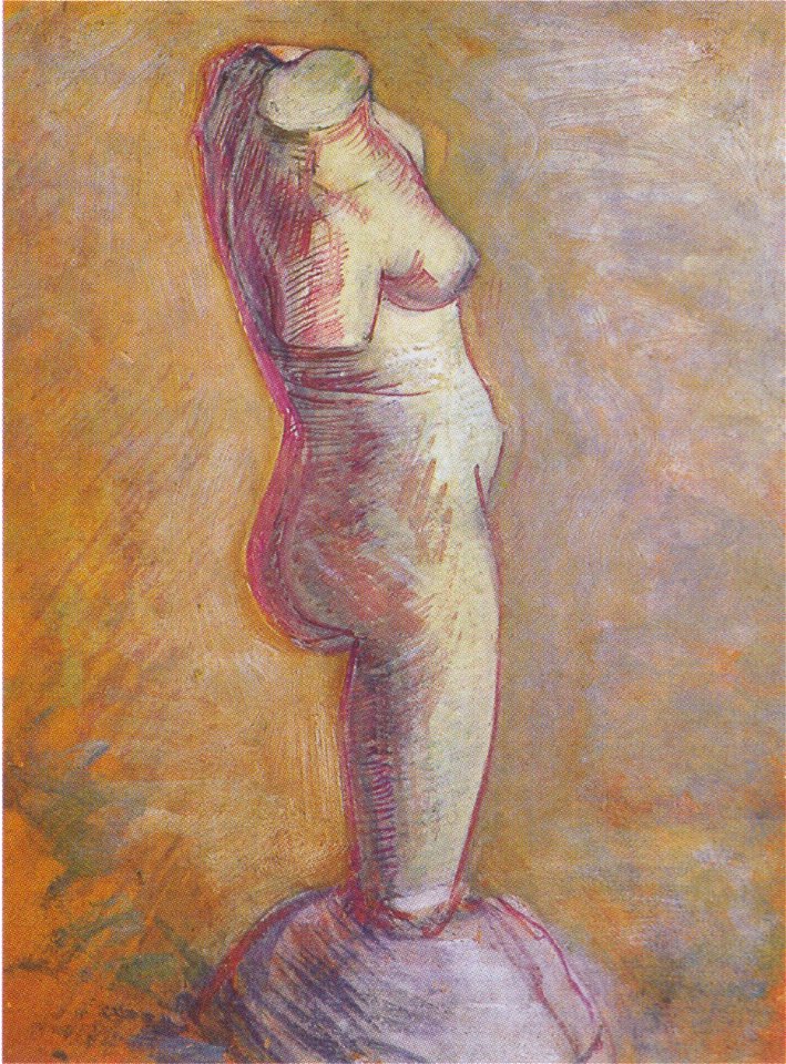 Van Gogh - Gipstorso (weiblich)4