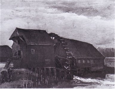Van Gogh - Wassermühle in Opwetten