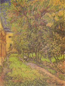 Van Gogh - Garten des Hospitals Saint-Paul