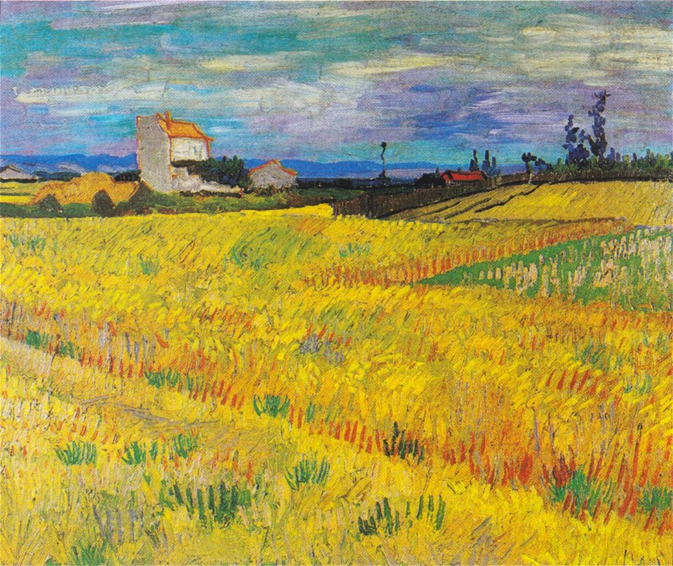 Van Gogh - Weizenfeld - Free Stock Illustrations | Creazilla