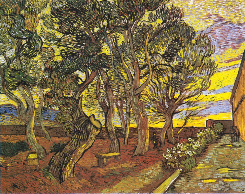 Van Gogh - Garten des Hospitals Saint-Paul4
