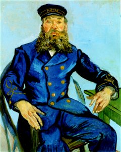 Vincent Van Gogh Joseph Roulin