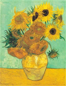 Van Gogh - Zwölf Sonnenblumen in einer Vase