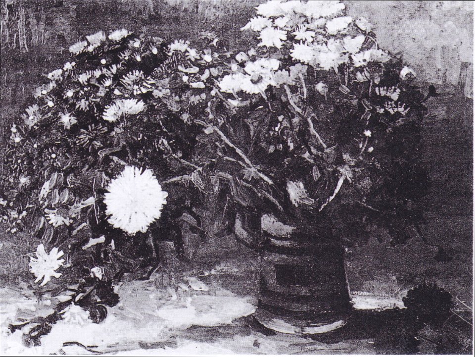 Van Gogh - Vase mit Margeriten