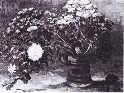 Van Gogh - Vase mit Margeriten