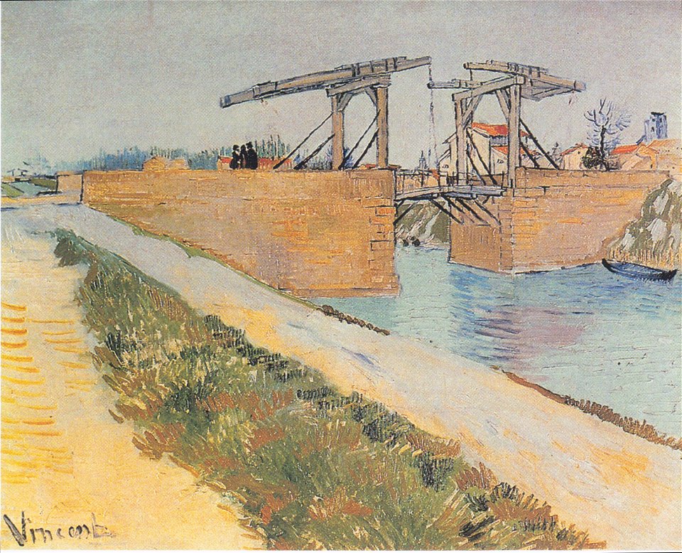 Van Gogh -Die Brücke von Langlois in Arles